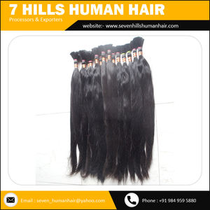Extensions de cheveux humains vierges indiens pour femmes Perruques et outils de coiffage de haute qualité - Product Image 3