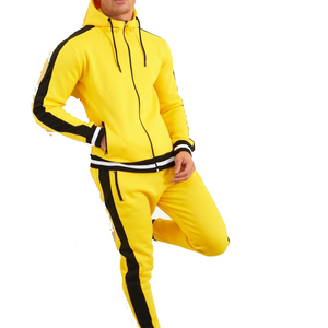 Survêtement de sport léger en polaire à manches longues pour homme avec logo personnalisé pour le fitness et les activités sportives - Product Image 3