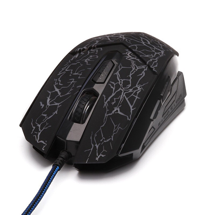Игровая мышь, бесшумная эргономичная игровая мышь с 7 клавишами