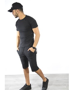 Ensemble deux chemises et shorts pour hommes, costume assorti à bas prix, personnalisé - Product Image 3