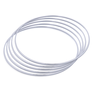 Conjunto de pulsera de plata de ley 925 para mujer, cinco piezas - Product Image 1