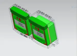 Détecteur de fumée universel, meilleure qualité, couvercle de Protection acrylique pour Edr et Mcp, Transparent