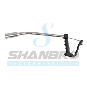 V Grip - Customize Calcium Bolus Applicator Stainless Steel Light Weight Bolus Gun <b>Disinfection</b> <b>Equipment</b> SHANBRO 100pcs SB-501 - Product Image 2