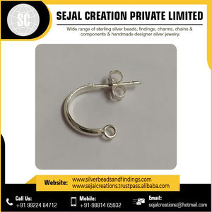 Boucles d'oreilles en argent sterling 925 de haute qualité résultats de bijoux en gros pour la fabrication de bijoux professionnels - Product Image 6