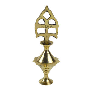 Pot de rangement de poudre pour les yeux en métal, fait à la main, design maquillage pour femmes, en laiton, Surme Daani - Product Image 4