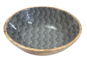 Cuenco de madera de Acacia para ensalada, Decoración de mesa de esmalte de alta calidad, vajilla de cocina, cuencos de madera - Product Image 4