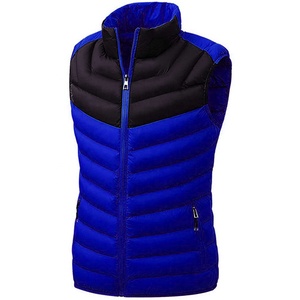 Chaleco acolchado ligero y transpirable al por mayor para hombre, chaquetas acolchadas de invierno sin mangas, chaleco informal para trabajo y viajes, ropa exterior OEM - Product Image 6