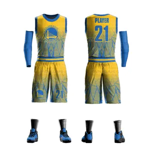 ODM OEM-uniformes de baloncesto Reversible, Jersey deportivo, equipo atlético corto, 2022