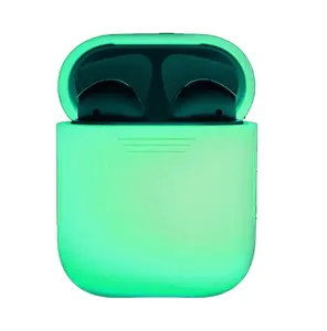 Baru Luminous Case Menyala Dalam Gelap Pelindung Cover Case Silikon untuk Air-Pod