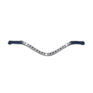 Brochas de cristal de onda profunda de plata de primera calidad, compra de brazaletes de caballo hechos a mano al mejor precio - Product Image 1