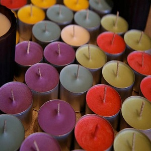 Velas blancas naturales y elegantes, velas de alta calidad empaquetadas - Product Image 3