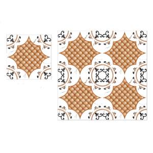 Carrelage de sol émaillé poli en céramique aspect marbre blanc Carrelage 40x40cm - Product Image 5