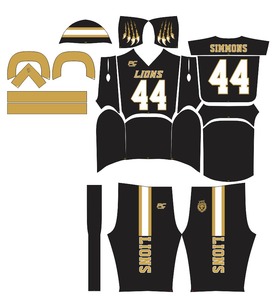 Americano uniforme de fútbol - Product Image 3