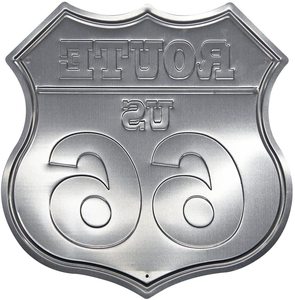 Panneaux Route 66 / Panneau de magasin en métal vintage / Panneau en étain Route 66 pour la décoration murale de la maison et du <span class=keywords><strong>garage</strong></span> 12 x 12 pouces - Product Image 6