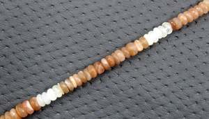 Natural Multi Moonstone Gemstone Faceted Rondelle Beads Handmade Jewelry Making <b>Bracelet</b> Necklace Earring - Product Image 3