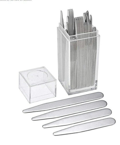 Водоотталкивающий воротник из нержавеющей стали под заказ Energinox для рубашек