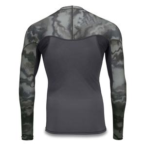ชุดฟิตเนสผู้ชาย แห้งเร็ว คุณภาพสูง ลายพราง ผ้าสแปนเด็กซ์/โพลีเอสเตอร์ เสื้อเบสเลเยอร์ระบายความร้อน แห้งไว แขนยาว เสื้อรัดรูป - Product Image 2