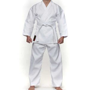 Kyokushinkai dogi Dobok para niños y adultos, alta calidad, 100% algodón, uniforme de Karate, Kimono, tela Gi, cinturón blanco gratis, 12oz - Product Image 3