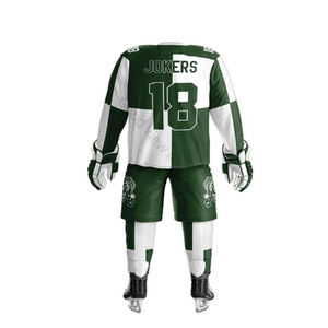 Tenue de Hockey sur glace en maillot, uniforme respirant et par Sublimation, nouveau modèle d'équipe, - Product Image 5