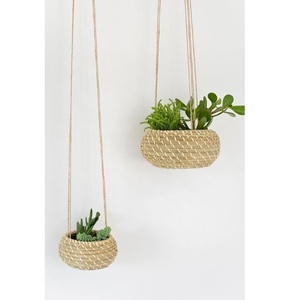 Bac à jardinage suspendu en blocs de lierre, lot de 2 Pots de plantes 100% naturels faits à la main - Product Image 1