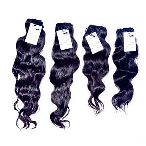 ผมคนแท้แบบยังไม่ผ่านกระบวนการผมอินเดียหยักศกธรรมชาติแบบไม่ผ่านกระบวนการ - Product Image 1