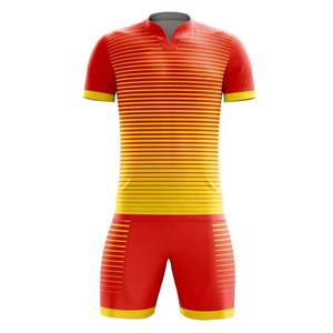 OEM personalizado conjunto completo de fútbol Jersey sublimación todos los colores uniforme de fútbol para el equipo universitario niños ropa de fútbol americano - Product Image 2