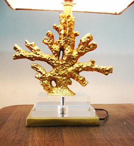 Hotel Bedroom Luxury Modern Black Fabric Lamp Shade Desk Lamp Home Decorative Night <b>Light</b> Bedside <b>Table</b> Lamp Golden Tree Design - Product Image 5