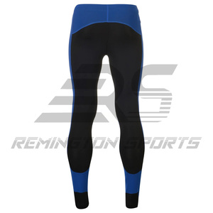 Vente en gros de leggings de fitness pour hommes leggings en coton à taille élastique leggings de sport, de course et de yoga pour hommes de grande taille - Product Image 2