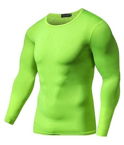 Camisetas de compresión para hombre, ropa para gimnasio y ciclismo - Product Image 4