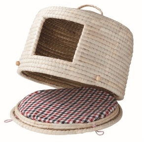 HOT DEAL 2021 HIGH QUALITY BEST PRICE <b>for</b> SALE <b>CAT</b> BASKET/ RATTAN PET HOUSE in VIETNAM - Product Image 4