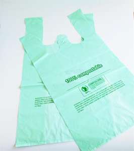 Bolsa colorida de la camiseta de HDPE/LDPE buen precio con la impresión de alta calidad - Product Image 4