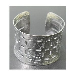 2024 Color Black Resin <b>Bangle</b> Silver Wrist Cuff Islamic Muslim Glossy Octagonal Black multi tone <b>copper</b> jewelry - Product Image 3