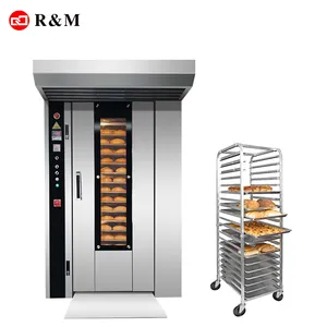 Thương Mại Marine Thuyền Nhỏ Nhất Bánh Mì Diesel Cook Steamer Bakery Đối Lưu Rotery Lò Diesel Lò Kenya 32 12 16 Khay