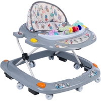 Nouveau à la mode 3-en-1 pliant bébé marchette avec 8 roues 6-36 mois doux apprentissage jouets en plastique Options musicales et lumineuses en gros