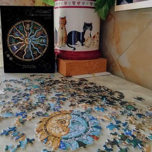 <span class=keywords><strong>Puzzle</strong></span> de <span class=keywords><strong>Constellation</strong></span> du zodiaque pour adulte, jouet <span class=keywords><strong>Puzzle</strong></span> de 500 pièces de 50x50cm, réglable - Product Image 4