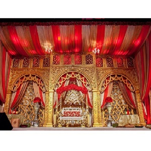 Rajwada FRP <b>Backdrop</b> <b>Frames</b> for Wedding Luxury Wedding Events Stage <b>Backdrop</b> Decor Muslim Walima Decor with <b>Backdrop</b> <b>Frames</b> - Product Image 1