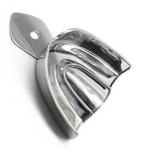 Bandejas de impresión desechables Premium OEM personalizadas a precio barato para limpieza y llenado de dientes Bandejas de impresión dental sólidas - Product Image 2