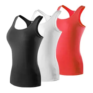 Women Summer Seamless Sexy Tank Top Yoga Wear Camisole for Fitness Gym Sports Clothing Casual Ladies Body OEM Spandex Anti Pcs