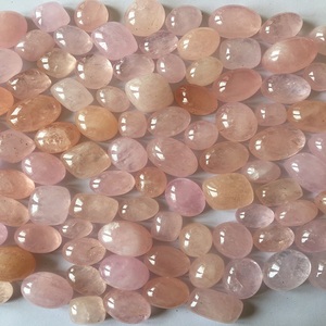 พลอยมอร์กอนไนต์สีชมพูธรรมชาติ เกรด AAA ผ่านการอบความร้อน ทรงหลังเบี้ย - Product Image 5