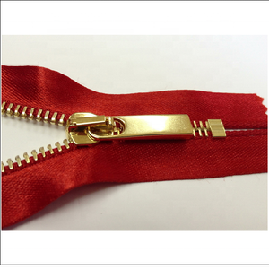 Cremallera de extremo abierto con cierre automático de metal/Nailon/plástico duradero de marca OZL al por mayor, longitud de 100mm, colores a juego para bolsos - Product Image 1