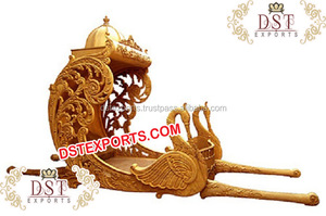 Doli/Palki Real para Bodas Indias, Doli de Metal Dorado para Bodas Indias, Nuevo Estilo, Doli Tradicional para Bodas, Exportaciones de Fábrica DST de EE. UU. - Product Image 6