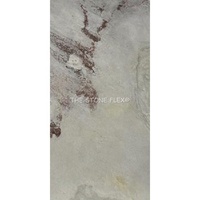 Grande dalle de pierre de 1-2 mm d'épaisseur, design moderne, perle de lune, écologique, durable, polie, résistante à l'érosion acide, tailles personnalisables