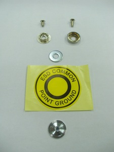 Kit Universal de Broches a Presión SI con Broches de 4mm/10mm, Arandelas, Tornillos y Adhesivos para Todas las Manteles Individuales - Product Image 2