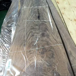 Fancy Black Walnut Crotch Wood Veneer For Modern Furniture Decoration