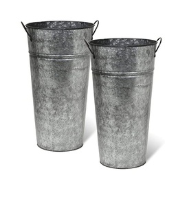 Jardineras de jardín para colgar en la pared, jardineras de interior galvanizadas - Product Image 1