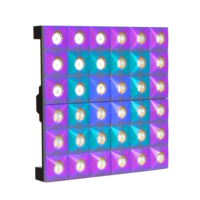Projecteur de lumière à matrice Led, 36x3w, Rgb, équipement d'éclairage de scène Dmx, lampes Dj musique, panneau de commande vocale, lampes pour décorations de fête de Concert