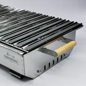 BEST PRICE & BEST QUALITY -Hot Sales Marina Grill Chacoal Grill, Stainless Steel Foldable Outdoor Barbecue Grill