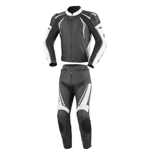 Combinaison en cuir pour moto de course durable, confortable et élégante, vêtements de sport performants pour motards, options grandes tailles, maillot de course - Product Image 1
