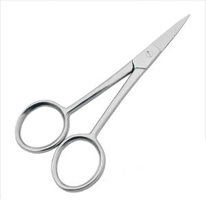 High Quality <b>Nail</b> Cuticle <b>Scissors</b> Half Blue Paper Coated Supercut Blades <b>Nail</b> Cuticle Remover <b>Scissors</b> - Product Image 3
