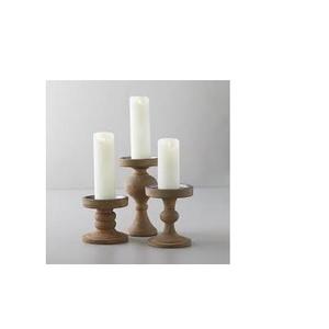Best Decorative Wood <b>Candle</b> Holder Handmade Product with Natural Wood Color Best Quality and Customized Piece - Product Image 1